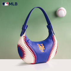 MLB-MT101  MLB New York Mets Team Hobo Bag/Shoulder Bag