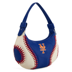 MLB-MT101  MLB New York Mets Team Hobo Bag/Shoulder Bag