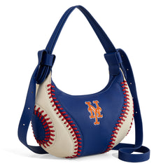 MLB-MT101  MLB New York Mets Team Hobo Bag/Shoulder Bag