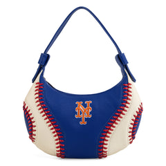 MLB-MT101  MLB New York Mets Team Hobo Bag/Shoulder Bag