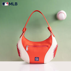 MLB-MT101  MLB New York Mets Team Hobo Bag/Shoulder Bag