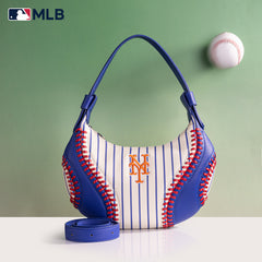 MLB-MT101  MLB New York Mets Team Hobo Bag/Shoulder Bag