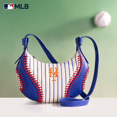 MLB-MT101  MLB New York Mets Team Hobo Bag/Shoulder Bag