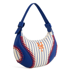 MLB-MT101  MLB New York Mets Team Hobo Bag/Shoulder Bag