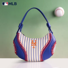 MLB-MT101  MLB New York Mets Team Hobo Bag/Shoulder Bag