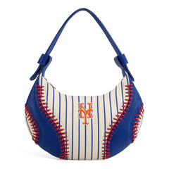 MLB-MT101  MLB New York Mets Team Hobo Bag/Shoulder Bag