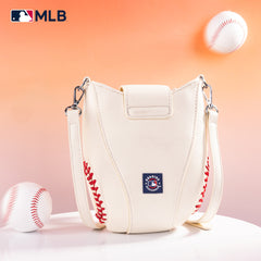 MLB-MT105    MLB New York Mets Team Baseball Stitch Crossbody