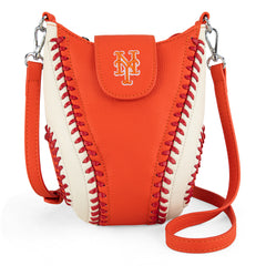 MLB-MT105    MLB New York Mets Team Baseball Stitch Crossbody