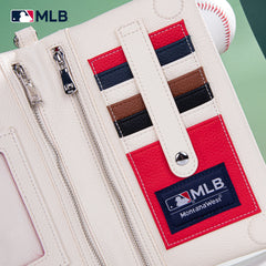 MLB-MT106  MLB New York Mets Team Bi-Fold Clutch/Crossbody