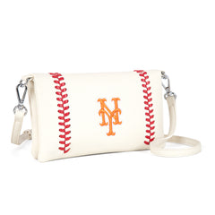 MLB-MT106  MLB New York Mets Team Bi-Fold Clutch/Crossbody