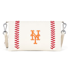 MLB-MT106  MLB New York Mets Team Bi-Fold Clutch/Crossbody