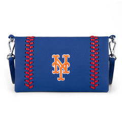 MLB-MT106  MLB New York Mets Team Bi-Fold Clutch/Crossbody