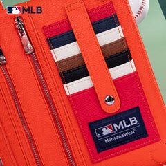 MLB-MT106  MLB New York Mets Team Bi-Fold Clutch/Crossbody