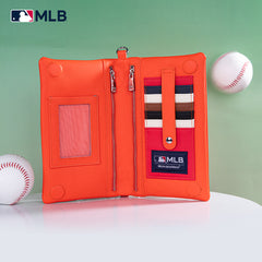 MLB-MT106  MLB New York Mets Team Bi-Fold Clutch/Crossbody