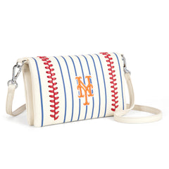 MLB-MT106  MLB New York Mets Team Bi-Fold Clutch/Crossbody