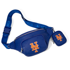 MLB-MT20-320  MLB  New York Mets Team Fanny Pack Belt Sling Bag