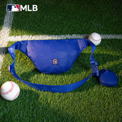 MLB-MT20-320  MLB  New York Mets Team Fanny Pack Belt Sling Bag