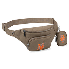 MLB-MT20-320  MLB  New York Mets Team Fanny Pack Belt Sling Bag