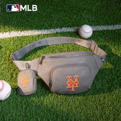 MLB-MT20-320  MLB  New York Mets Team Fanny Pack Belt Sling Bag