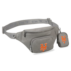 MLB-MT20-320  MLB  New York Mets Team Fanny Pack Belt Sling Bag