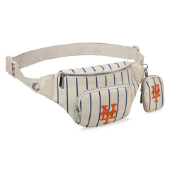 MLB-MT20-320  MLB  New York Mets Team Fanny Pack Belt Sling Bag