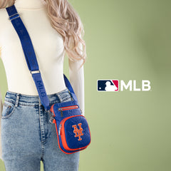 MLB-MT25-325  MLB  New York Mets Team  Shoulder Bag/ Crossbody Bag