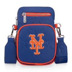 MLB-MT25-325  MLB  New York Mets Team  Shoulder Bag/ Crossbody Bag