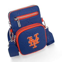 MLB-MT25-325  MLB  New York Mets Team  Shoulder Bag/ Crossbody Bag