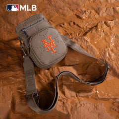 MLB-MT25-325  MLB  New York Mets Team  Shoulder Bag/ Crossbody Bag