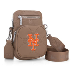 MLB-MT25-325  MLB  New York Mets Team  Shoulder Bag/ Crossbody Bag