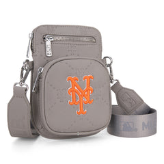 MLB-MT25-325  MLB  New York Mets Team  Shoulder Bag/ Crossbody Bag