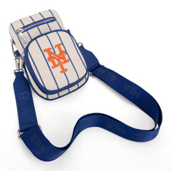 MLB-MT25-325  MLB  New York Mets Team  Shoulder Bag/ Crossbody Bag