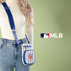 MLB-MT25-325  MLB  New York Mets Team  Shoulder Bag/ Crossbody Bag