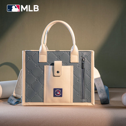 MLB-NY100-100   MLB New York Yankees Team Whipstitch Tote/Crossbody