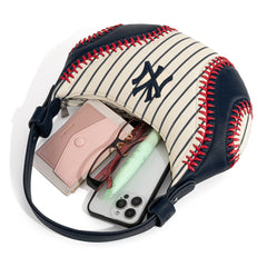 MLB-NY101  MLB New York Yankees Team Hobo Bag/Shoulder Bag