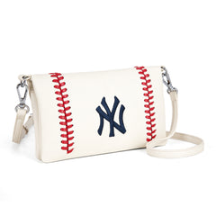 MLB-NY106 MLB New York Yankees Team Bi-Fold Clutch/Crossbody