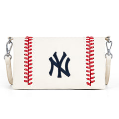 MLB-NY106 MLB New York Yankees Team Bi-Fold Clutch/Crossbody