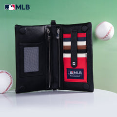 MLB-NY106 MLB New York Yankees Team Bi-Fold Clutch/Crossbody