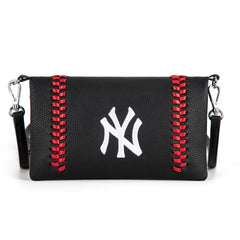 MLB-NY106 MLB New York Yankees Team Bi-Fold Clutch/Crossbody