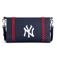 MLB-NY106 MLB New York Yankees Team Bi-Fold Clutch/Crossbody