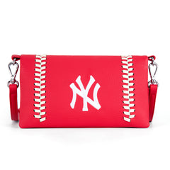 MLB-NY106 MLB New York Yankees Team Bi-Fold Clutch/Crossbody