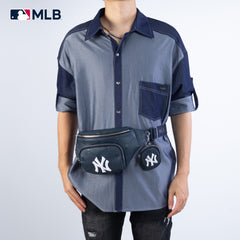 MLB-NY20-320  MLB New York Yankees Team  Fanny Pack Belt Sling Bag