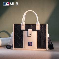 MLB-SF100-100   MLB San Francisco Giants Team Whipstitch Tote/Crossbody