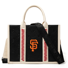 MLB-SF100-100   MLB San Francisco Giants Team Whipstitch Tote/Crossbody