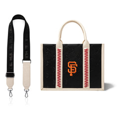 MLB-SF100-100   MLB San Francisco Giants Team Whipstitch Tote/Crossbody