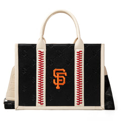 MLB-SF100-100   MLB San Francisco Giants Team Whipstitch Tote/Crossbody