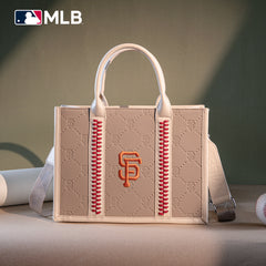 MLB-SF100-100   MLB San Francisco Giants Team Whipstitch Tote/Crossbody