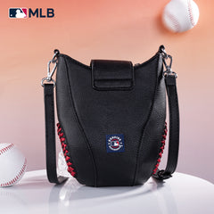 MLB-SF105  MLB San Francisco Giants Team Baseball Stitch Crossbody - Black