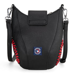 MLB-SF105  MLB San Francisco Giants Team Baseball Stitch Crossbody - Black