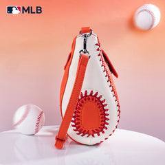 MLB-SF105  MLB San Francisco Giants Team Baseball Stitch Crossbody -Orange